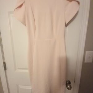 Calvin Klein Soft Cream Midi Dress